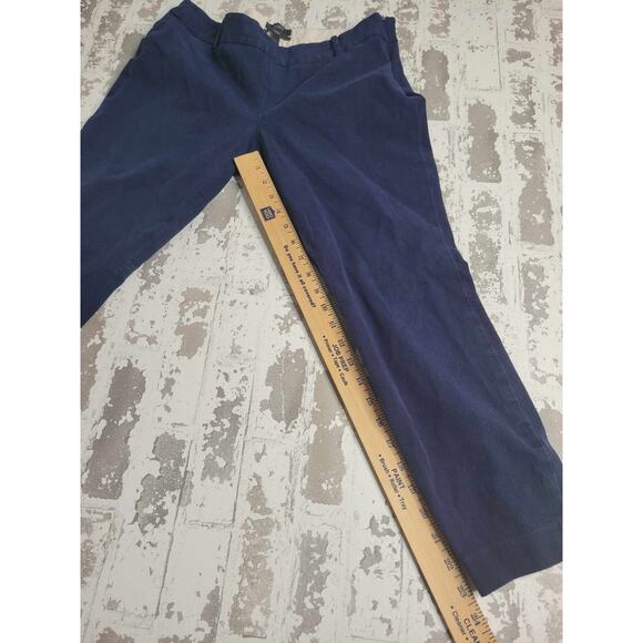 2757 J. Crew Minnie Navy Blue Crop Ankle Size 10‎ - Picture 3 of 5